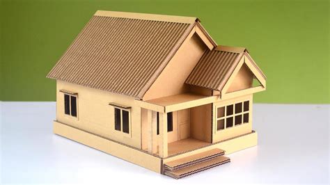 做房子|DIY How to Make a Beautiful House from Cardboard 如何用纸皮。